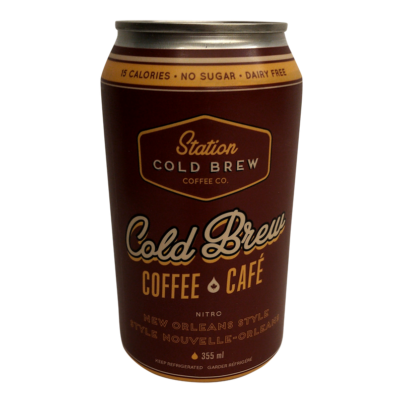 STATION COLD BREW COFFEE CO. New Orleans Style Cold Brew Coffee 355ml