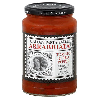 CUCINA & AMORE Tomato & Red Pepper Pasta Sauce 476g
