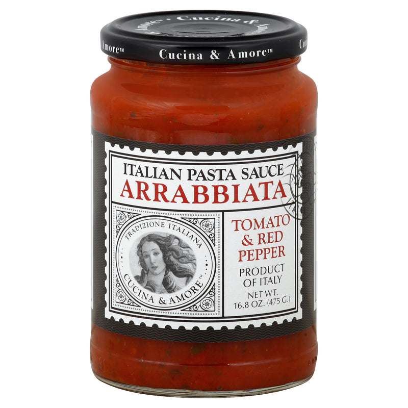 CUCINA & AMORE Tomato & Red Pepper Pasta Sauce 476g