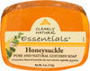 Clearly Natural Essentials Pure and Natural Honeysuckle Glycerine Soap, 113 g