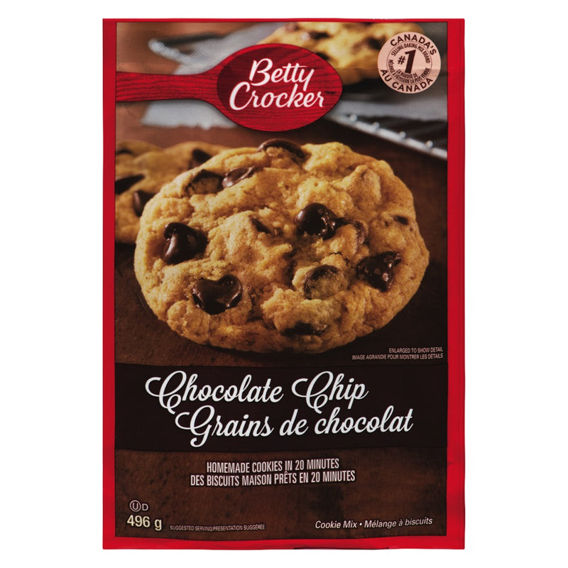 BETTY CROCKER Chocolate Chip Cookie Mix 496g