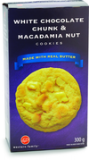 WESTERN FAMILY White Chocolate Chunk & Macadamia Nut Cookies 300g