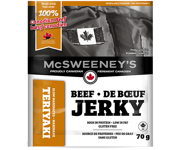 MCSWEENEYS BEEF JERKY TERIYAKI 70 g