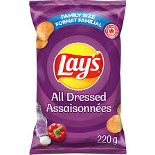 LAYS ALL DRESSED 220 g
