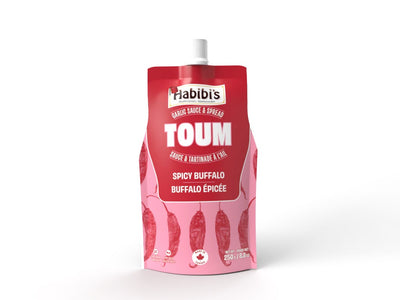Habibi's Spicy Buffalo Garlic Sauce And Spread, 250 g