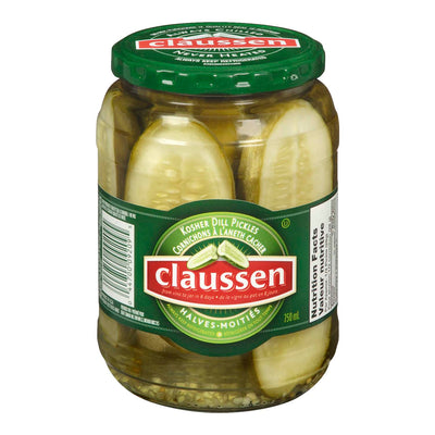 CLAUSSEN Kosher Dill Pickles, 750 mL