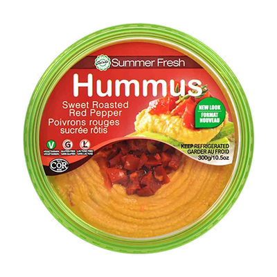 Summer Fresh Hummus Sweet Roasted Red Pepper, 300 g, 298 g