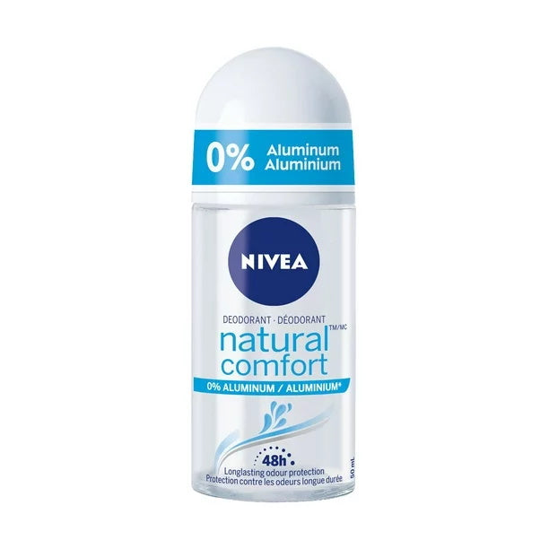 Nivea Natural Comfort Deodorant, 50 mL