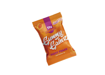 11G PROTEIN GUMMY SOUR PEACH 49 g