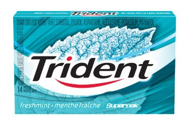 TRIDENT FRESHMINT 14 pcs