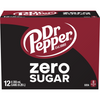 Dr Pepper Zero Sugar, 355 mL, 12 ct