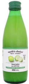 EARTH'S CHOICE ORGANIC LIME JU 250 ml