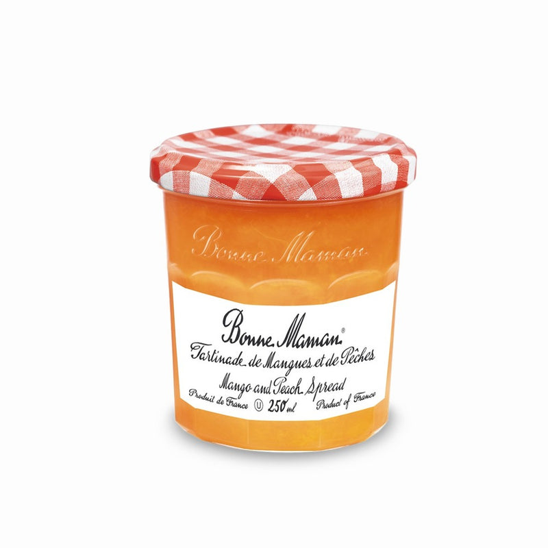 Bonne Maman Mango And Peach Spread, 250 mL