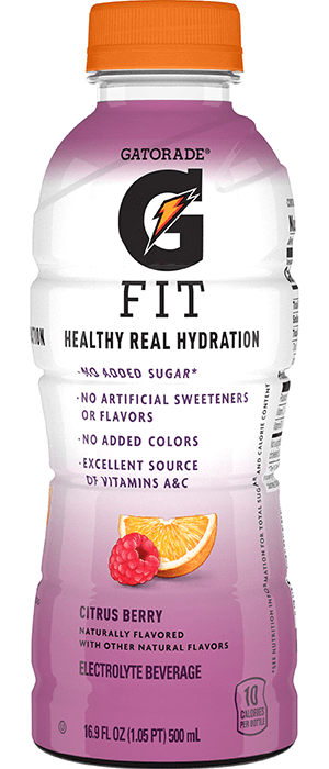Gatorade G Fit Citrus Berry Electrolyte Beverage, 500 mL