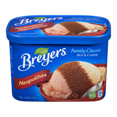 BREYERS Neapolitan Ice Cream 1.66L