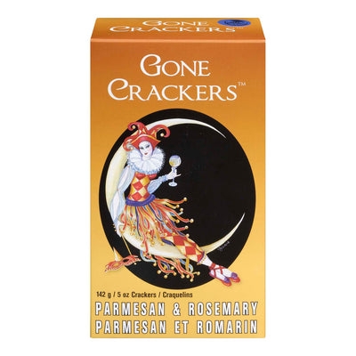 Gone Crackers Parmesan & Rosemary Crackers, 142 g