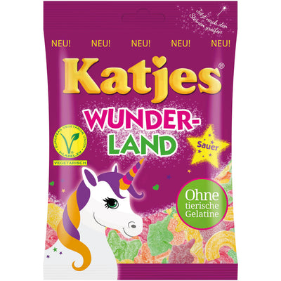Katjes Wonder-Land Sour Gummies, 170 g