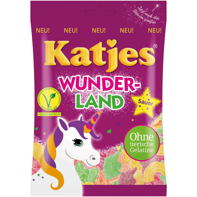 Katjes Wonder-Land Sour Gummies, 170 g