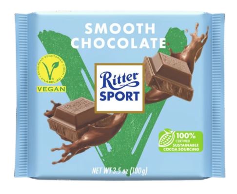 VEGAN RITTER SPORT SMOOTH CHOC 100 G