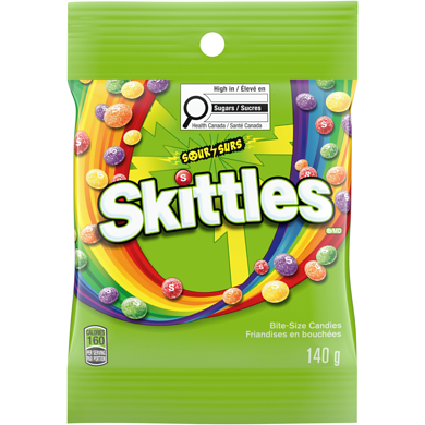 SKITTLES SOUR 140 G
