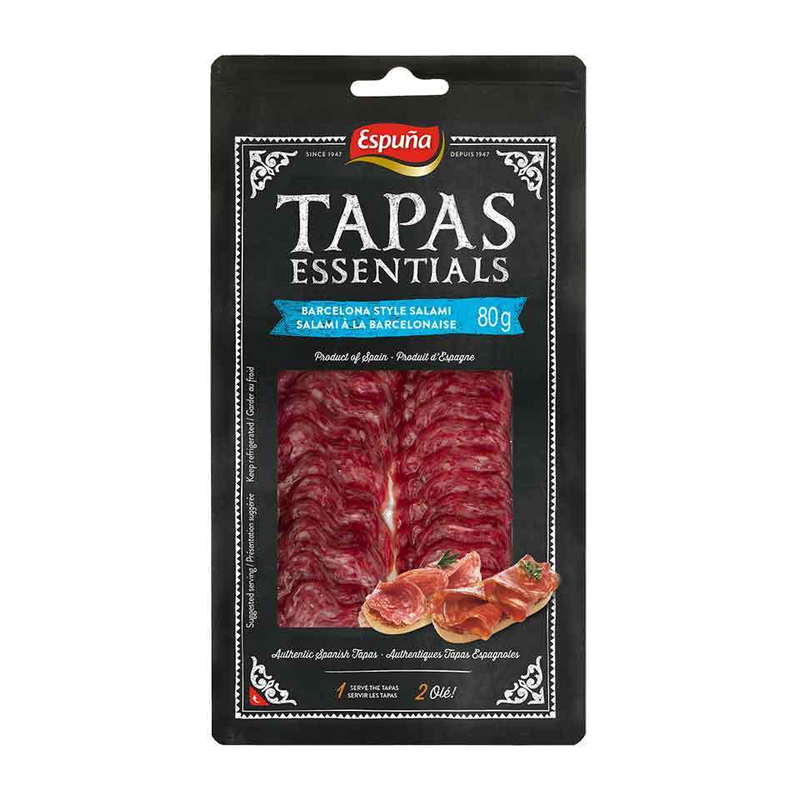ESPUNA Tapas Essentials Barcelona Style Salami 80g