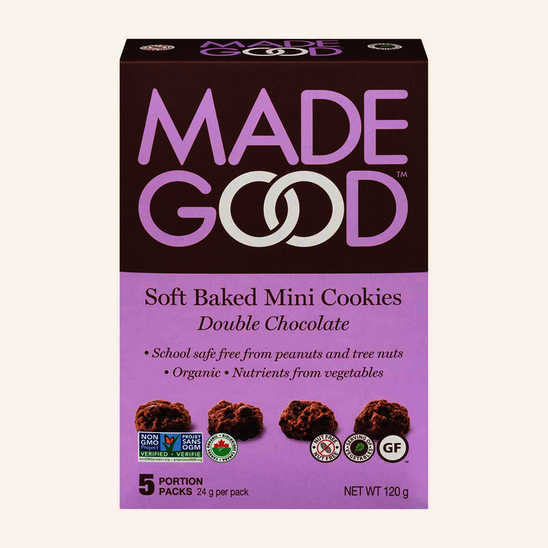 Made Good Double Chocolate Soft Baked Mini Cookies, 120 g