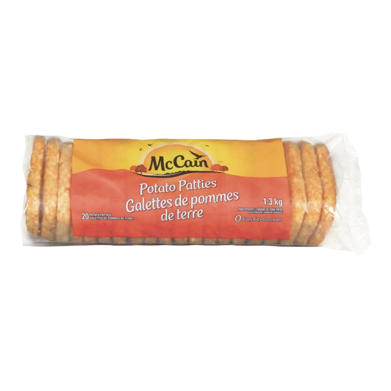 MCCAIN Potato Patties 1.3kg