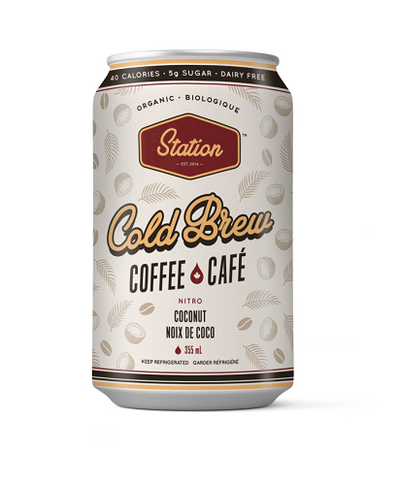 Station Cold Brew Coconut Coffee, 355 mL