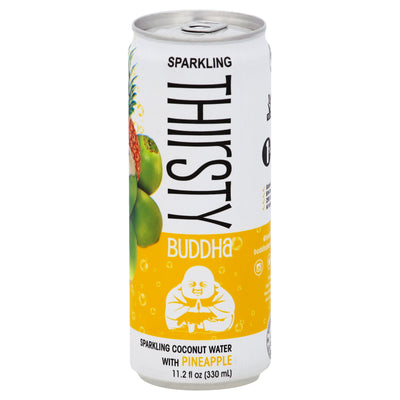 Thirsty Buddha with Pineapple Sparkling Coconut Water, 318 g
