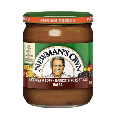 NEWMAN'S OWN  Black Bean & Corn Salsa 415ml
