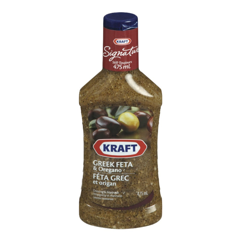 KRAFT Greek Feta & Oregano 475ml