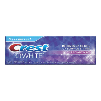 Crest 3D White Radiant Mint, 75 mL