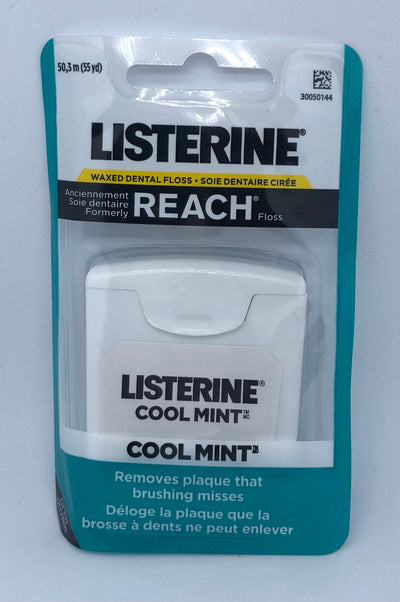 Listerine Cool Mint Waxed Dental Floss, 1 ct
