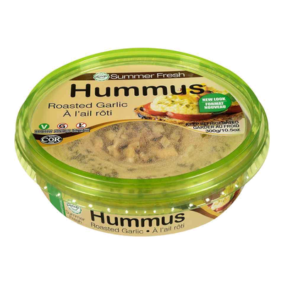 SUMMER FRESH Roasted Garlic Hummus 298g