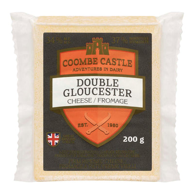 Coombe Castle Double Gloucester Cheese, 200 g