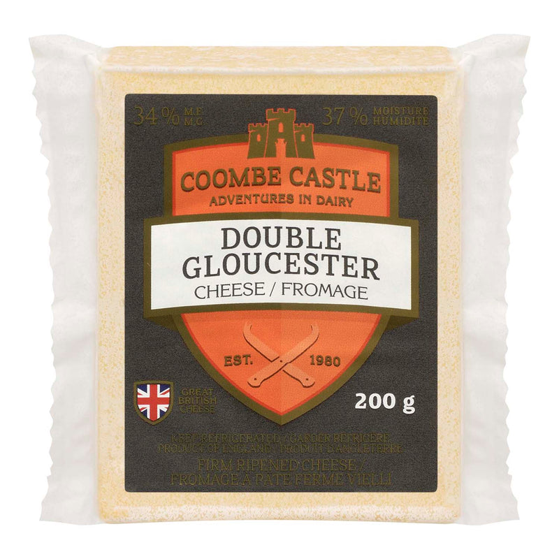 Coombe Castle Double Gloucester Cheese, 200 g