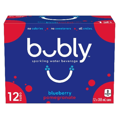 BUBLY SPARKLING BLUEBERRY POME 12 ea