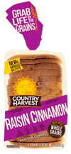 COUNTRY HARVEST Raisin Cinnamon Loaf Bread 600g