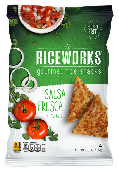 Riceworks Gourmet Rice Snacks, 155 g