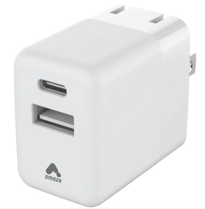Amaze Dual Wall Charger, 1 ct
