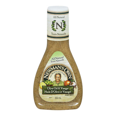 NEWMAN'S Own All Natural Olive Oil & Vinegar 350ml