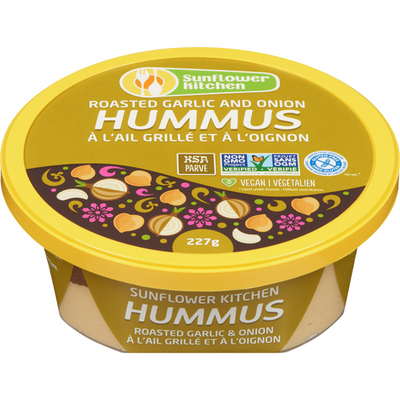 SFK HUMMUS GARLIC & SPINACH 227 g