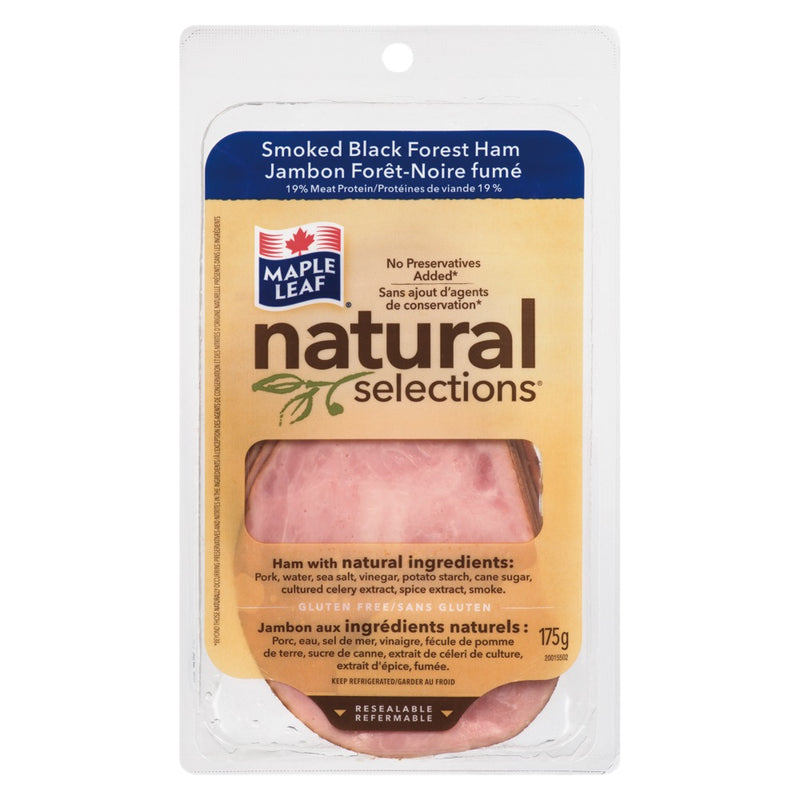 Natural Selections Smoked Black Forest Ham, 175 g