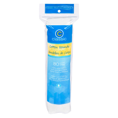 CLASSIC Cotton Rounds 80ct