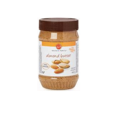 WESTERN FAMILY Almond Butter 500g