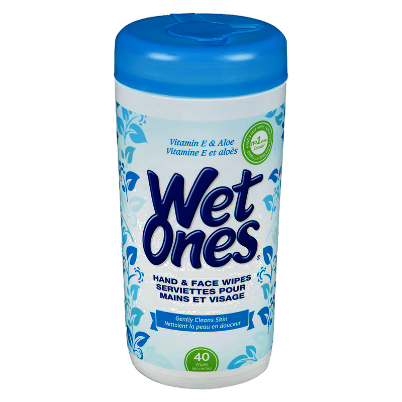 Wet Ones Hand & Face Wipes, 1 ct