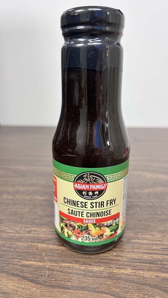 Asian Family Chinese Stir Fry Sauce, 235 mL