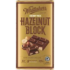 WHITTAKER'S HAZELNUT BLOCK 250 g