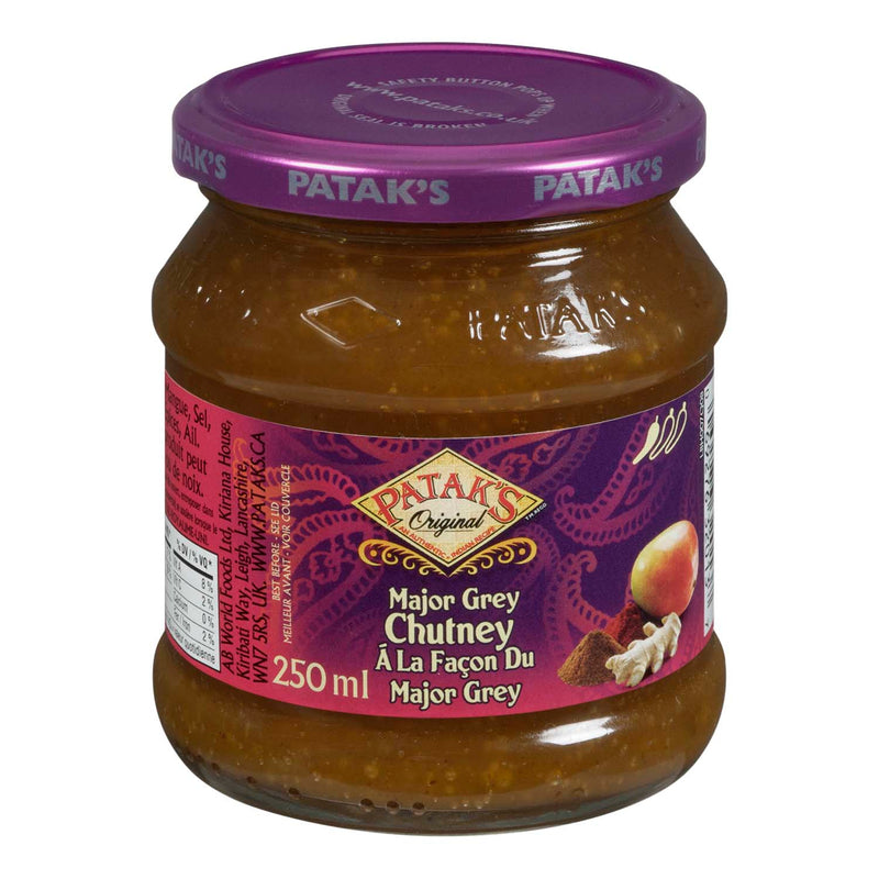 Patak's Major Grey Chutney, 250 mL