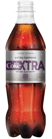 DIET COKE Extra Caffeine Black 310ml